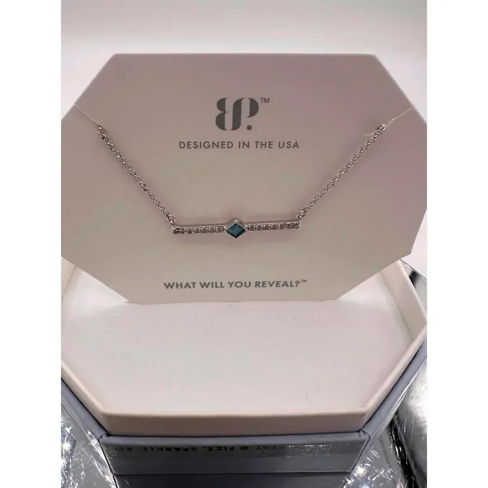 Bomb Party NWT Aqua Blue Ice Crystals "Pursuit of Happiness" - Picture 1 of 3